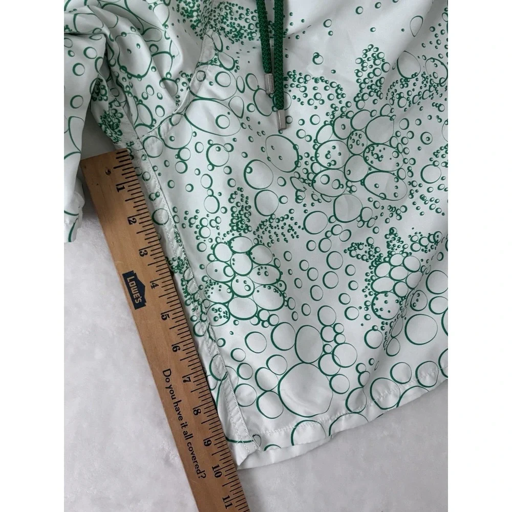 Vilebrequin Men's Swim Trunks 3XL White Green Sea Turtle Luxury Bulgaria 0686